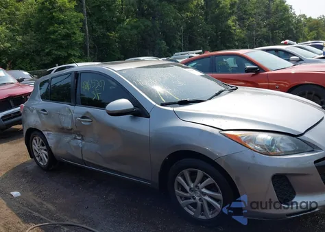 2012 Mazda Mazda3 I Grand Touring from USA, damaged, VIN JM1BL1M86C1697405